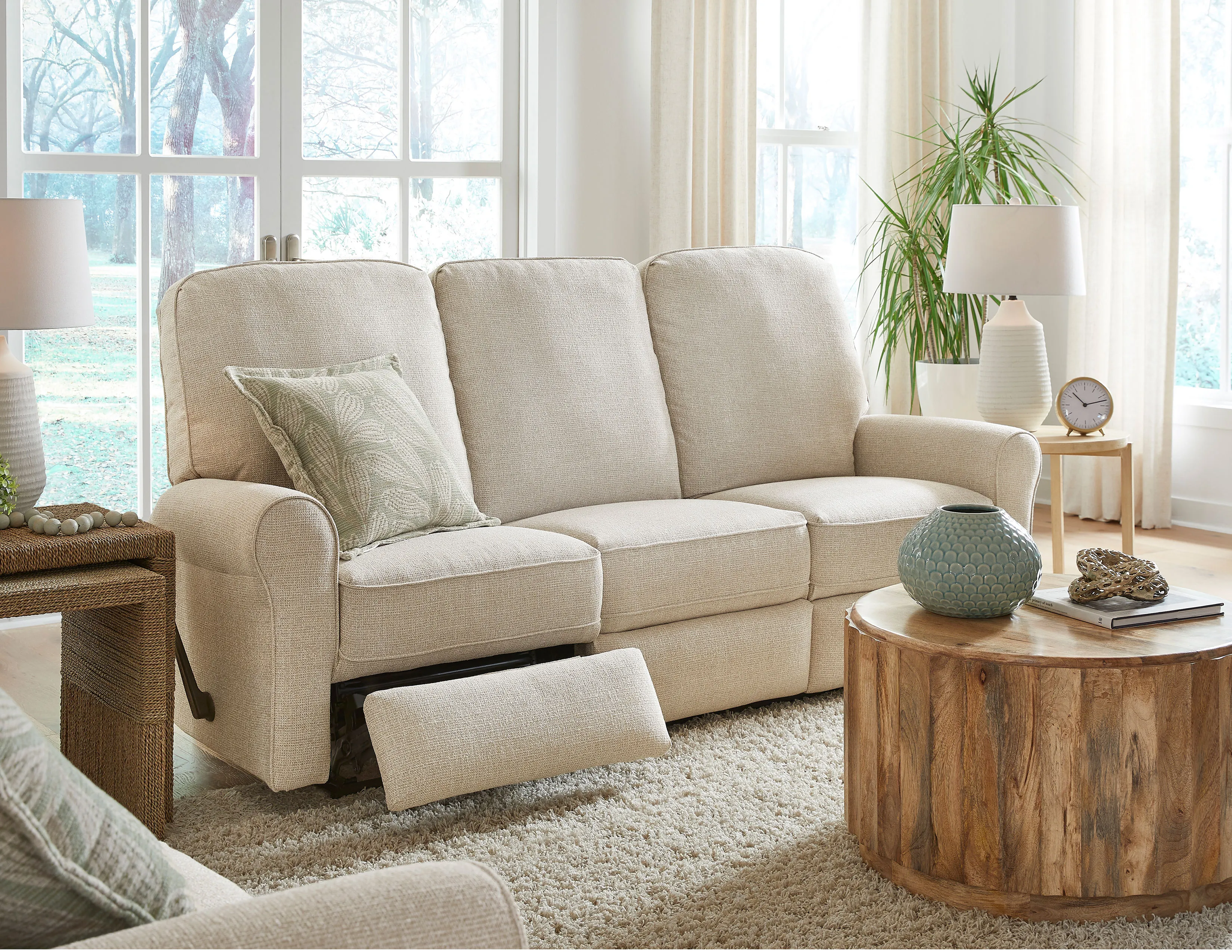 Josey Double Reclining Console Loveseat (+100 fabrics) 11 Josey Double Reclining Console Loveseat (+100 fabrics)