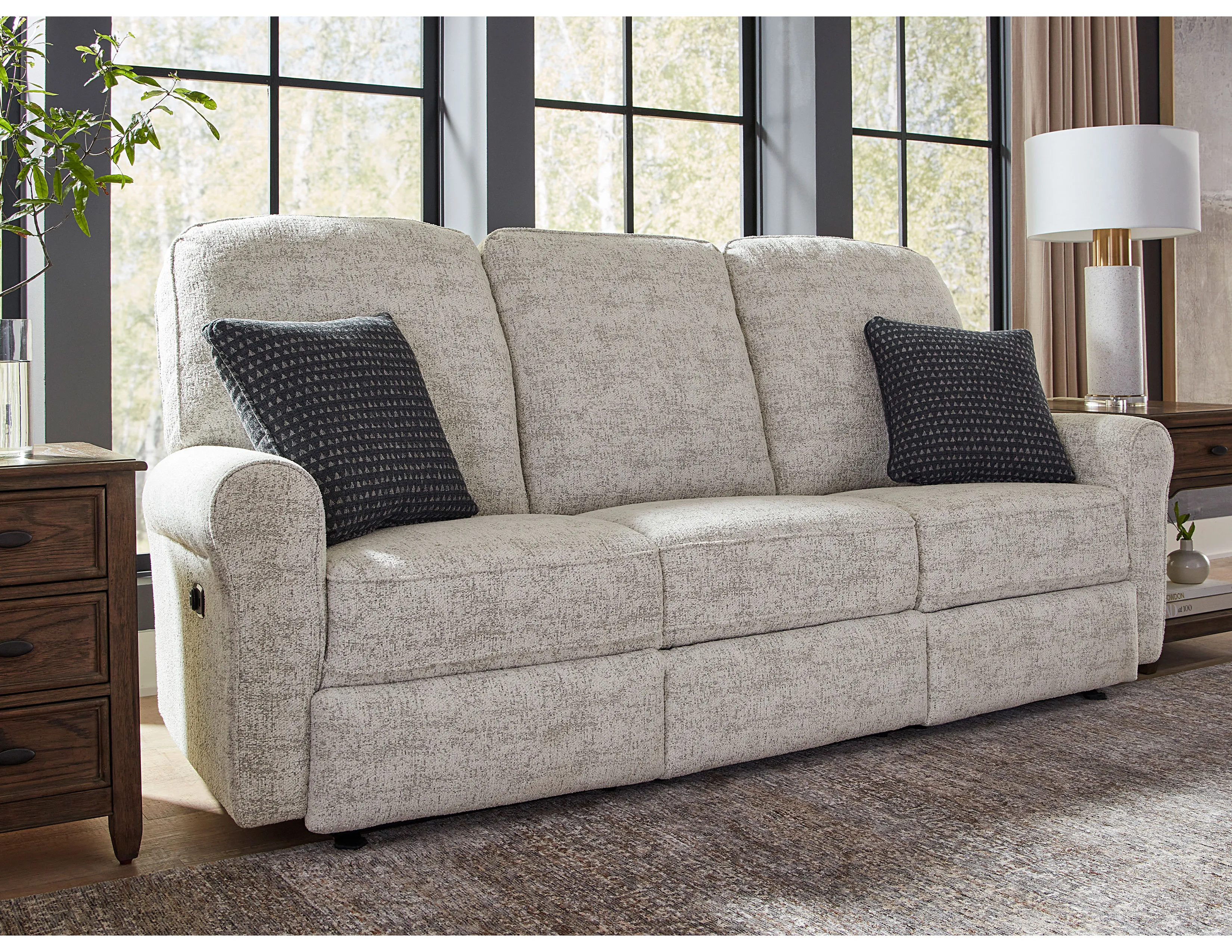 Josey Double Reclining Console Loveseat (+100 fabrics) 12 Josey Double Reclining Console Loveseat (+100 fabrics)