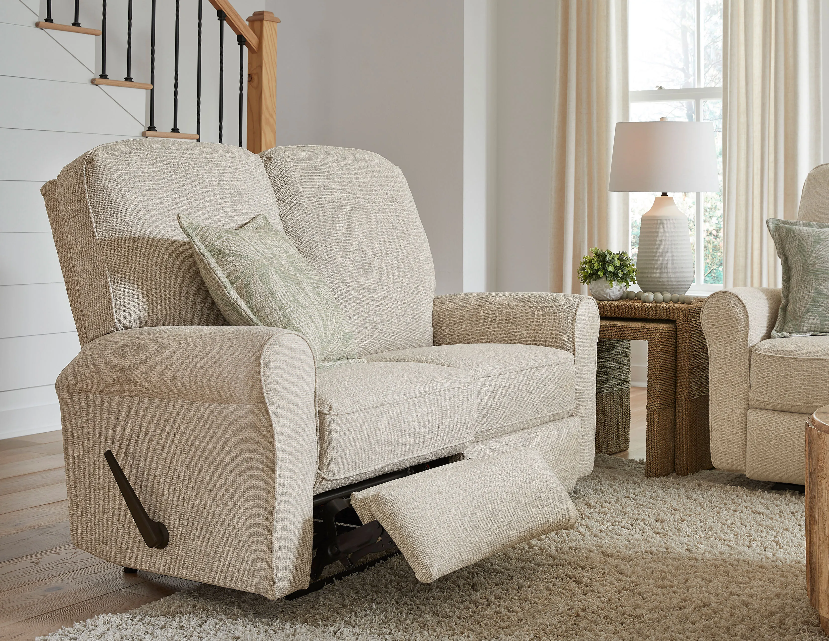 Josey Double Reclining Console Loveseat (+100 fabrics) 15 Josey Double Reclining Console Loveseat (+100 fabrics)