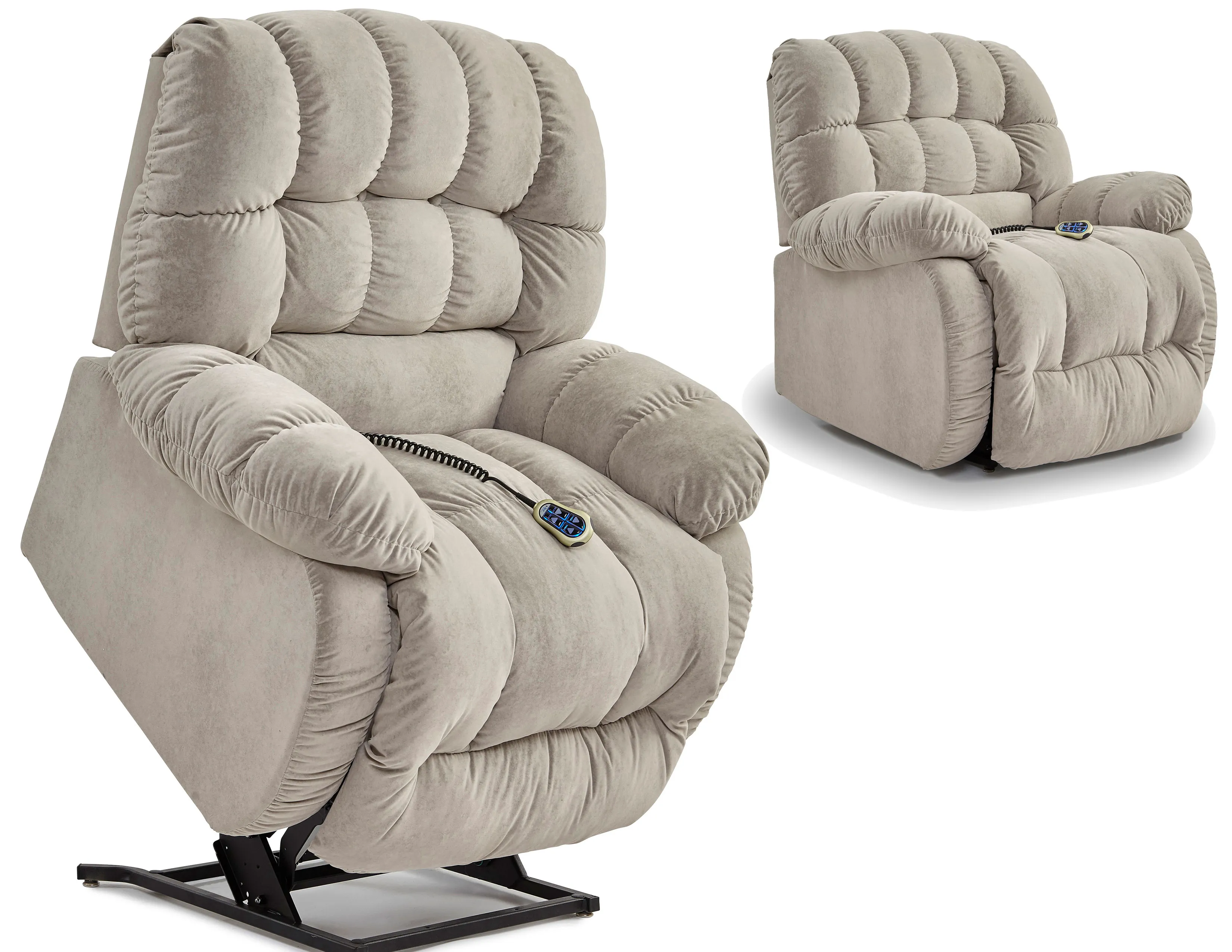 Roscoe (Smaller Scaled) Beast Big Man's Lift Recliner (+60 fabrics) 500 lbs 1 Roscoe (Smaller Scaled) Beast Big Man's Lift Recliner (+60 fabrics) 500 lbs