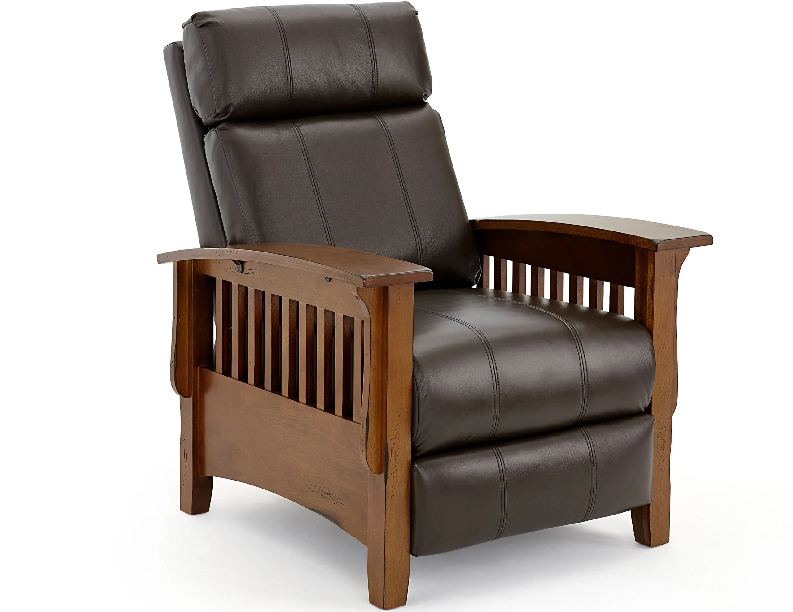 Tuscan Mission Leather Recliner (+40 leathers) 1 Tuscan Mission Leather Recliner (+40 leathers)