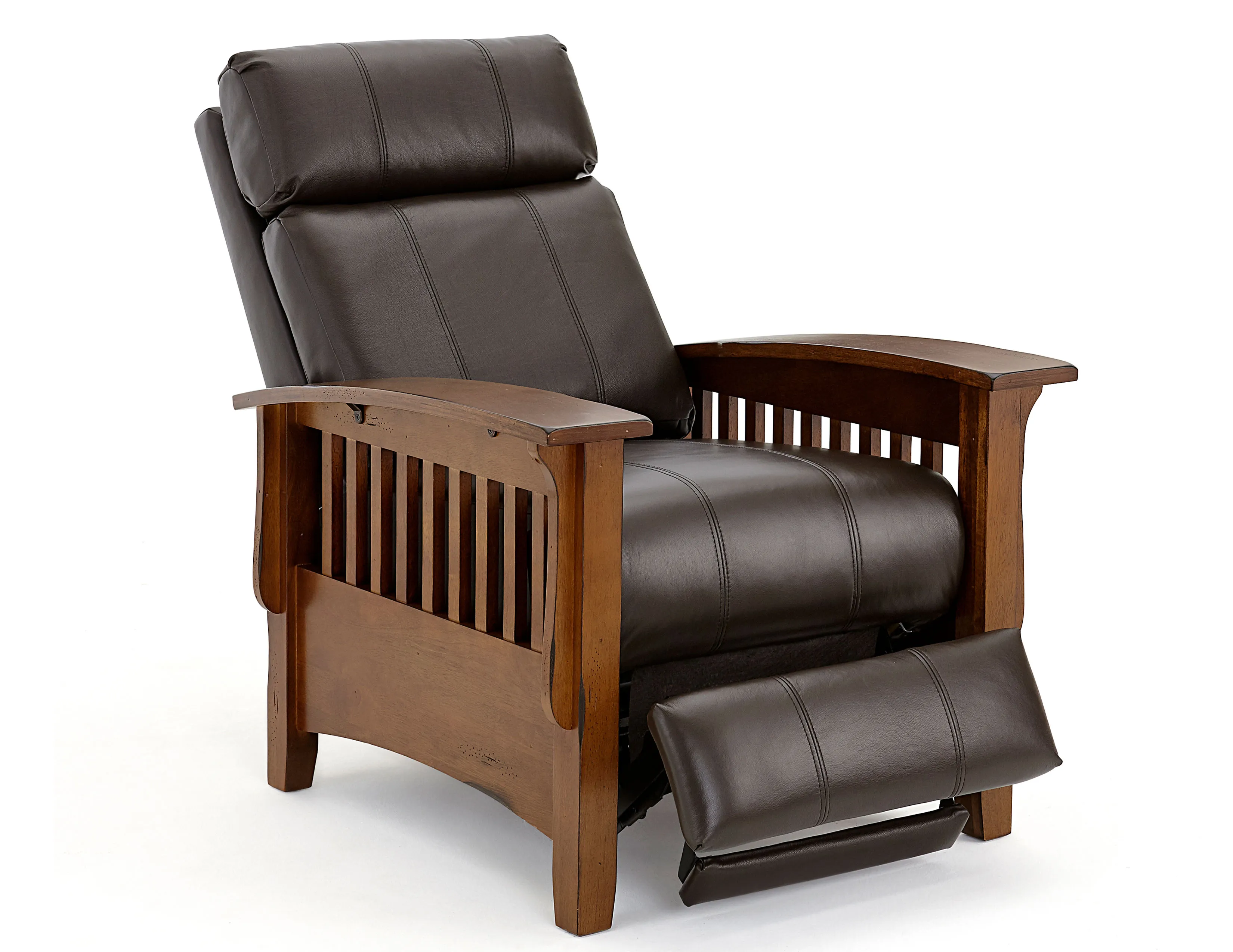 Tuscan Mission Leather Recliner (+40 leathers) 3 Tuscan Mission Leather Recliner (+40 leathers)