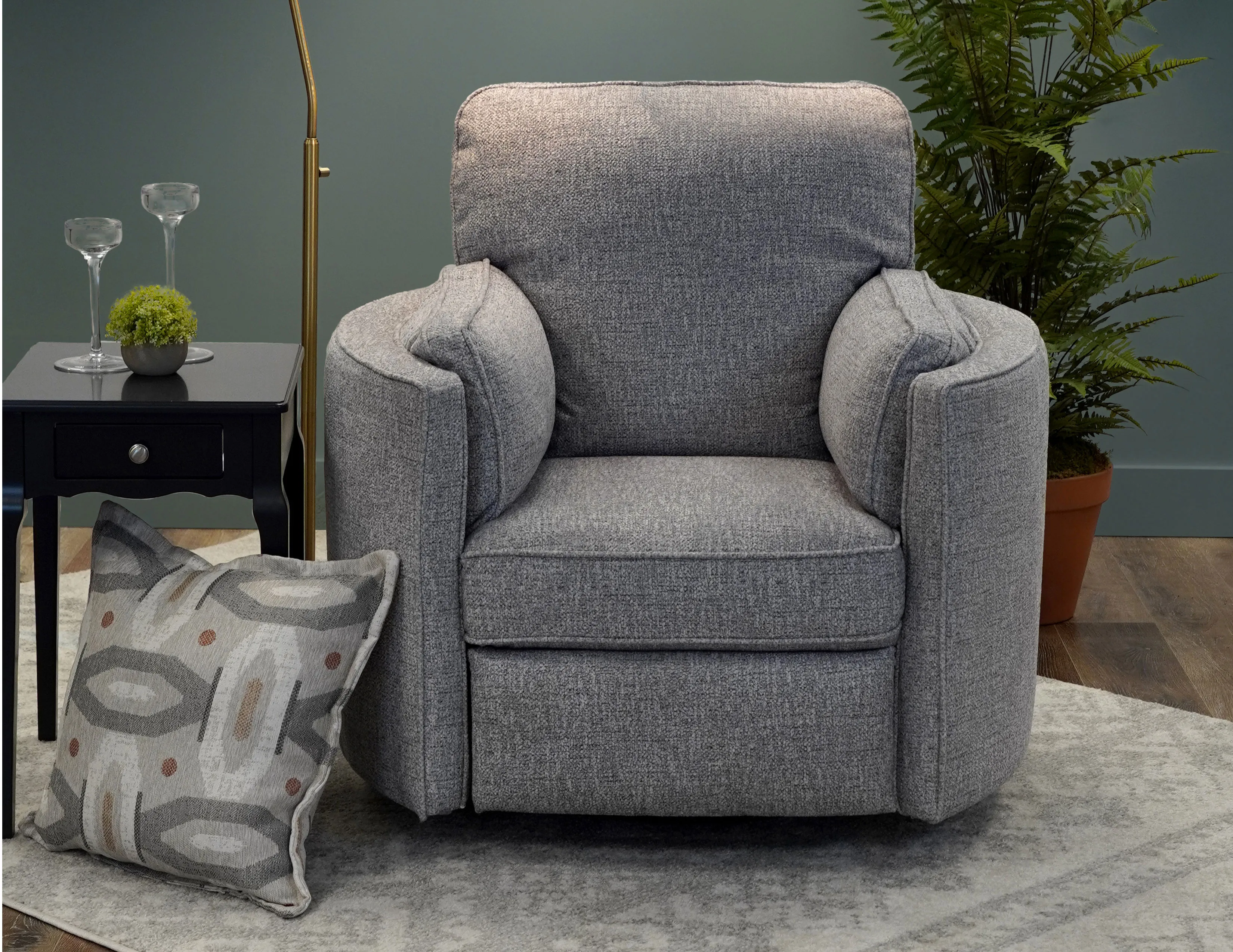 Luana Swivel Recliner (+200 fabrics) 9 Luana Swivel Recliner (+200 fabrics)