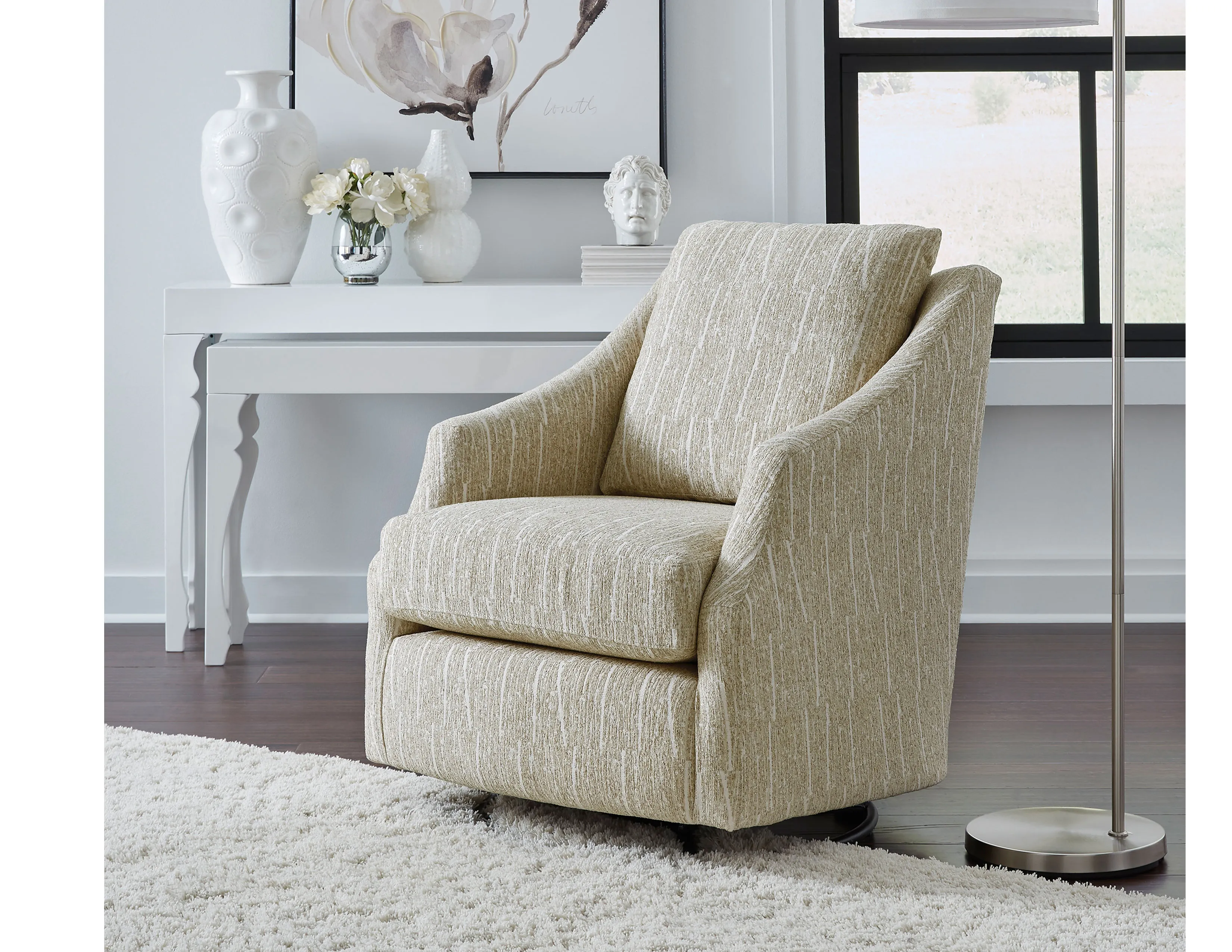 Flutter Swivel Barrel Chair (+200 fabrics) 5 Flutter Swivel Barrel Chair (+200 fabrics)