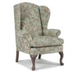 Sylvia Queen Anne Wing Chair (+100 fabrics)
