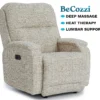 Maverly BeCozzi Triple Power Recliner w/Heat & Massage (+100 fabrics)