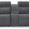Brielle 74" Double Reclining Console Loveseat (+100 fabrics) 70 Brielle 74" Double Reclining Console Loveseat (+100 fabrics)