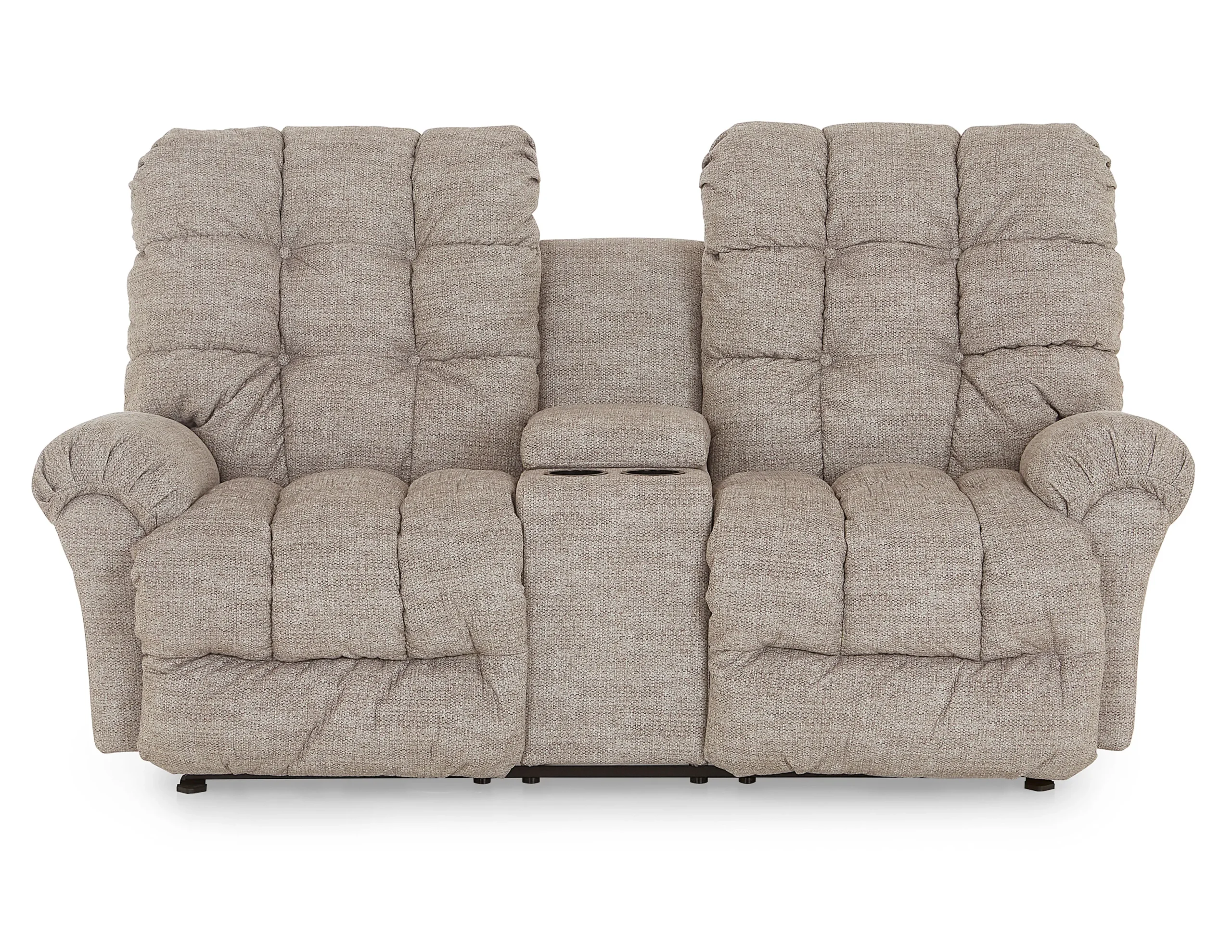 Corey Double Reclining Console Loveseat (+100 fabrics) 1 Corey Double Reclining Console Loveseat (+100 fabrics)