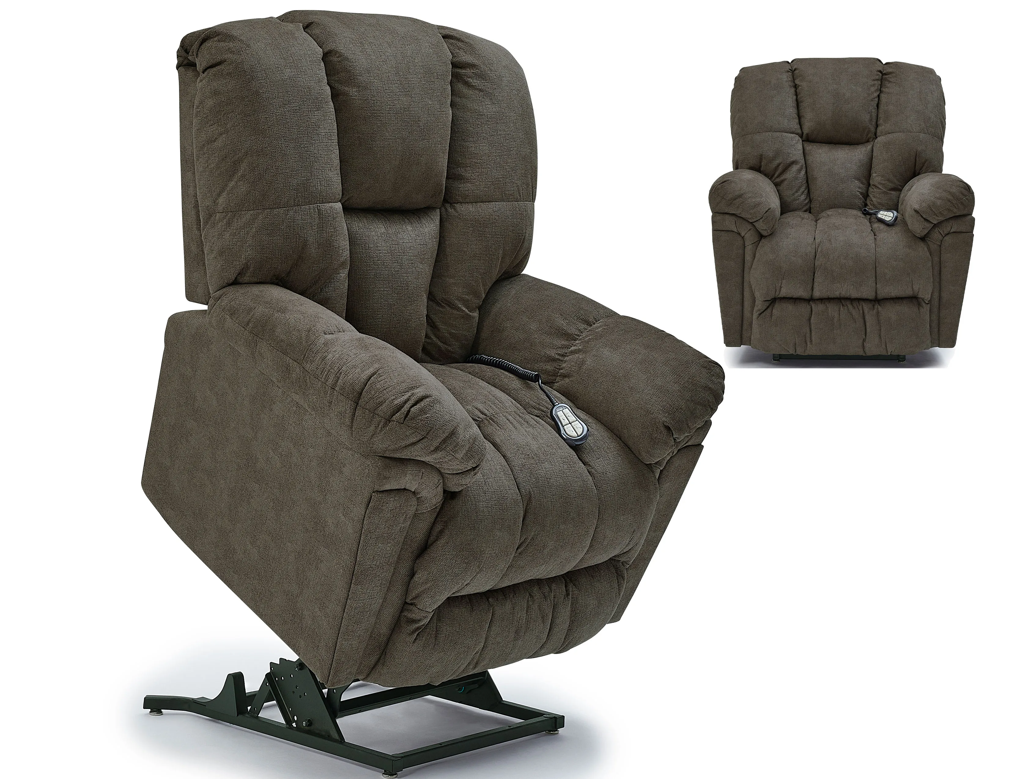 Lucas Dual Motor Power Lift Recliner (+100 fabrics) 350 lbs 1 Lucas Dual Motor Power Lift Recliner (+100 fabrics) 350 lbs
