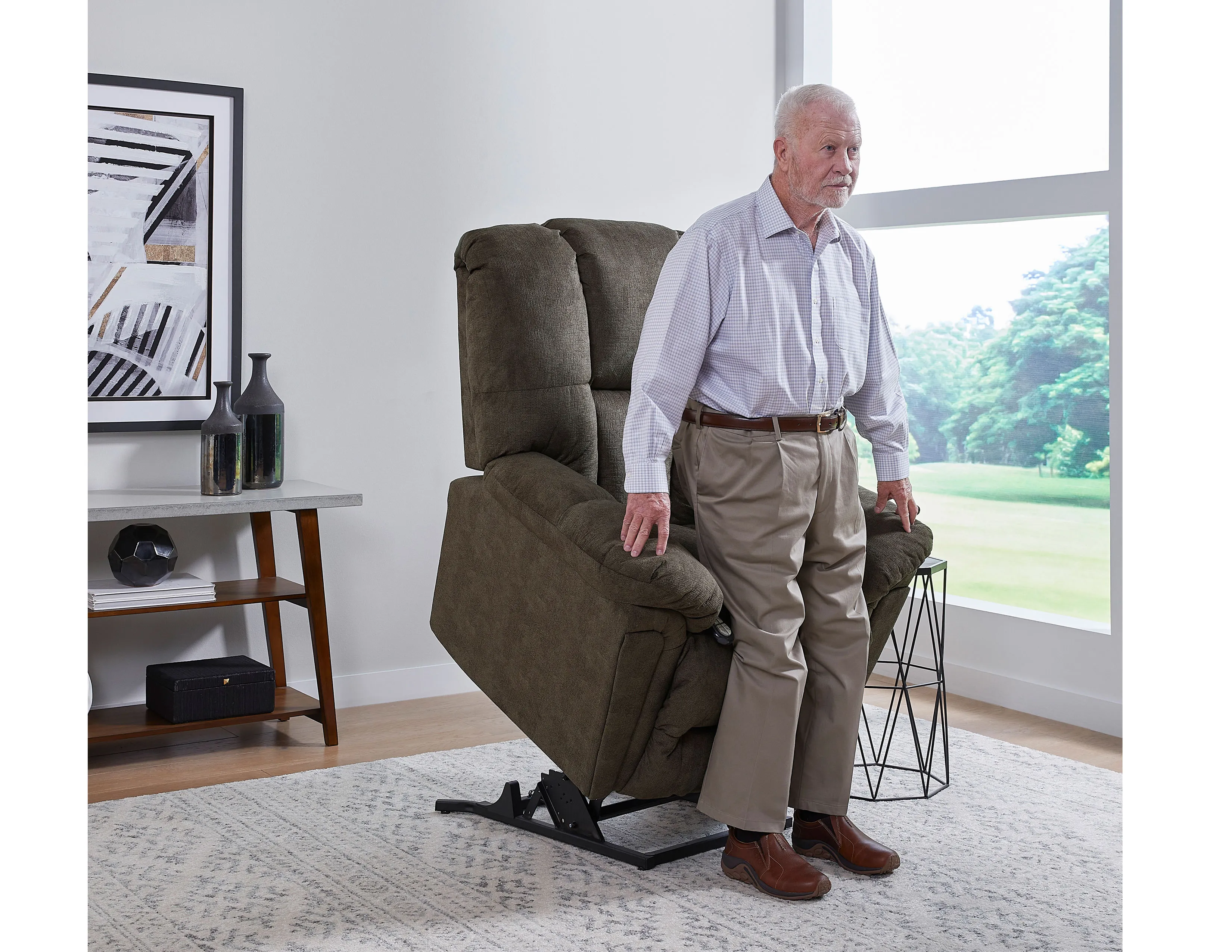 Lucas Dual Motor Power Lift Recliner (+100 fabrics) 350 lbs 9 Lucas Dual Motor Power Lift Recliner (+100 fabrics) 350 lbs