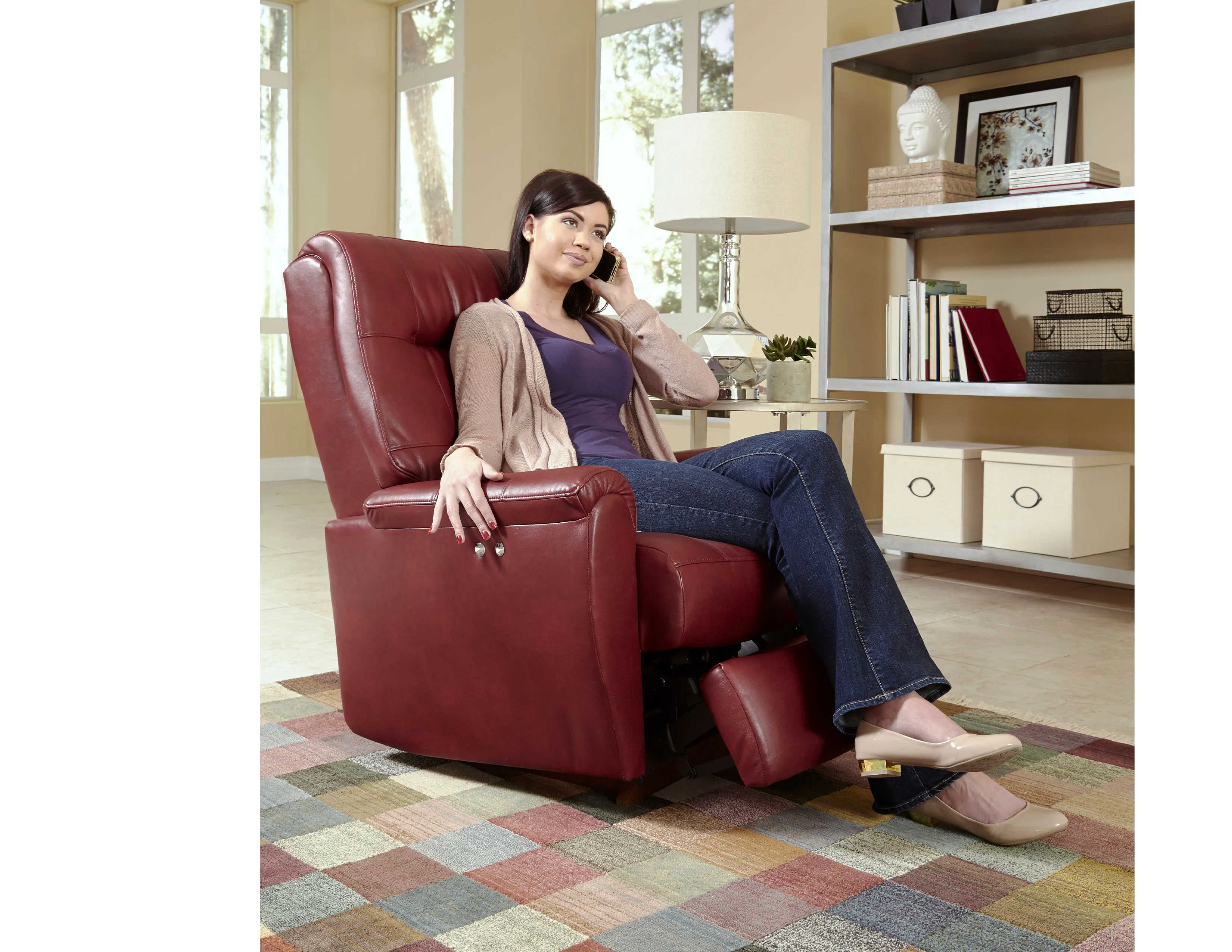 Felicia Leather Recliner (+40 leathers) 3 mechanisms 4 Felicia Leather Recliner (+40 leathers) 3 mechanisms