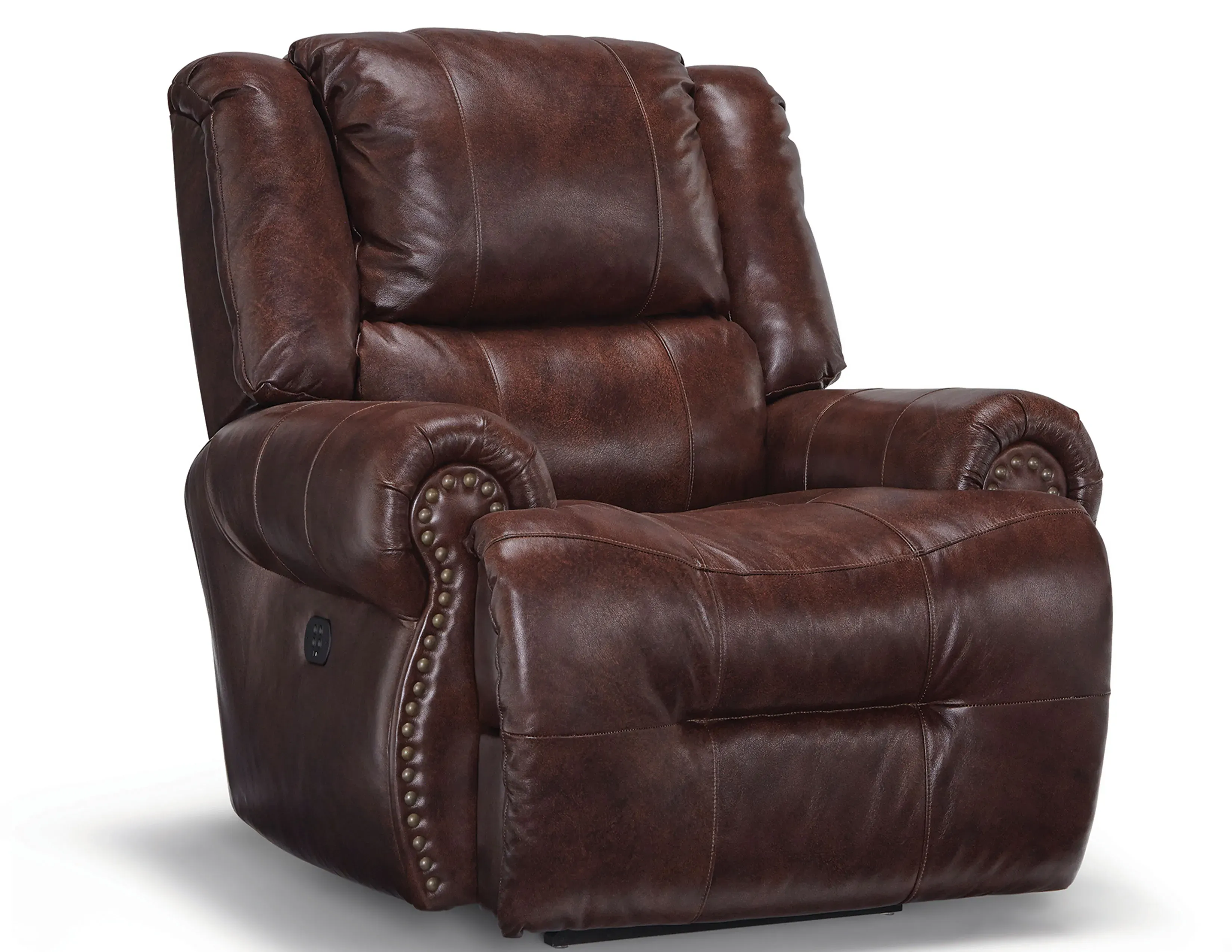 Genet Double Reclining Leather Console Loveseat (+30 leathers) 10 Genet Double Reclining Leather Console Loveseat (+30 leathers)