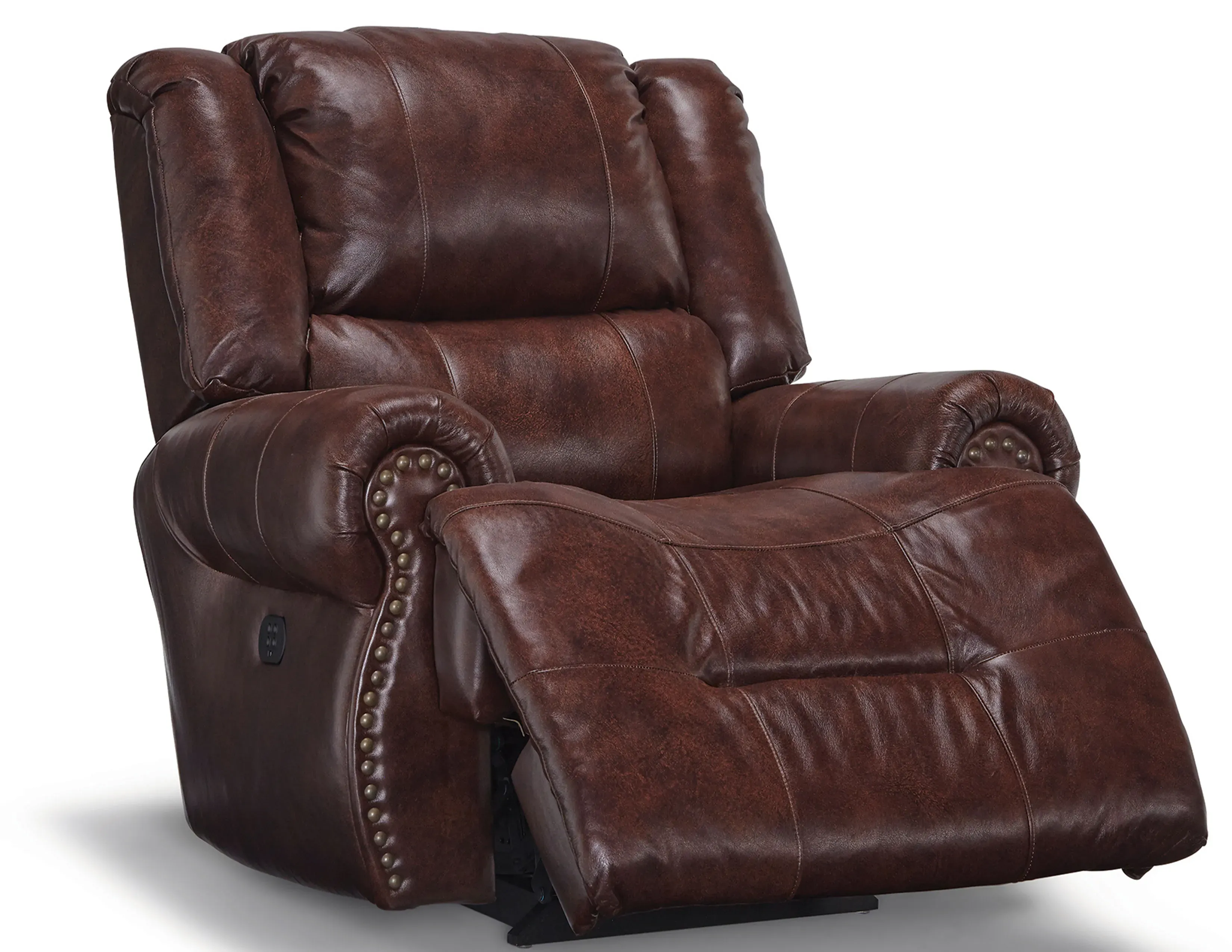 Genet Double Reclining Leather Console Loveseat (+30 leathers) 11 Genet Double Reclining Leather Console Loveseat (+30 leathers)