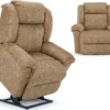 Gigantor Beast Power Headrest Three Motor Power Lift Recliner (RATED 500 LBS.) +40 fabrics