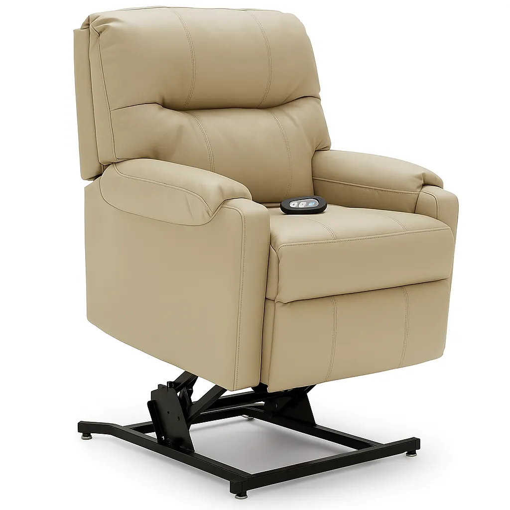 JoJo Dual Motor Power Lift Leather Recliner (+36 leathers - 325 pounds) petite size 21 JoJo Dual Motor Power Lift Leather Recliner (+36 leathers - 325 pounds) petite size