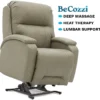 Maverly BeCozzi Triple Power Leather Lift Recliner w/Heat & Massage (+46 leathers) 350 Pounds