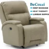 Maverly BeCozzi Triple Power Leather Recliner w/Heat & Massage (+46 leathers) 23 Maverly BeCozzi Triple Power Leather Recliner w/Heat & Massage (+46 leathers)