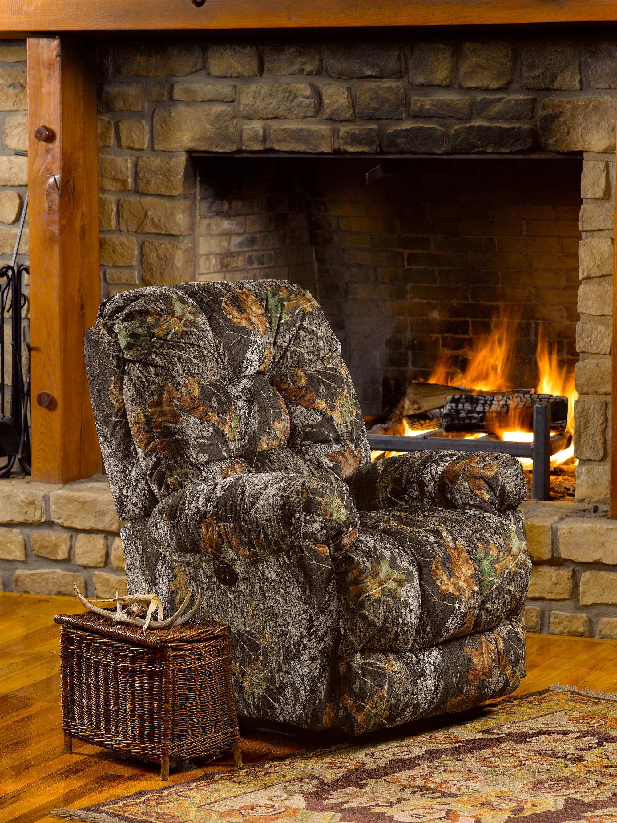 Mossy Oak New Break Up Camo Recliner (Power & Swivel Available) 4 Mossy Oak New Break Up Camo Recliner (Power & Swivel Available)