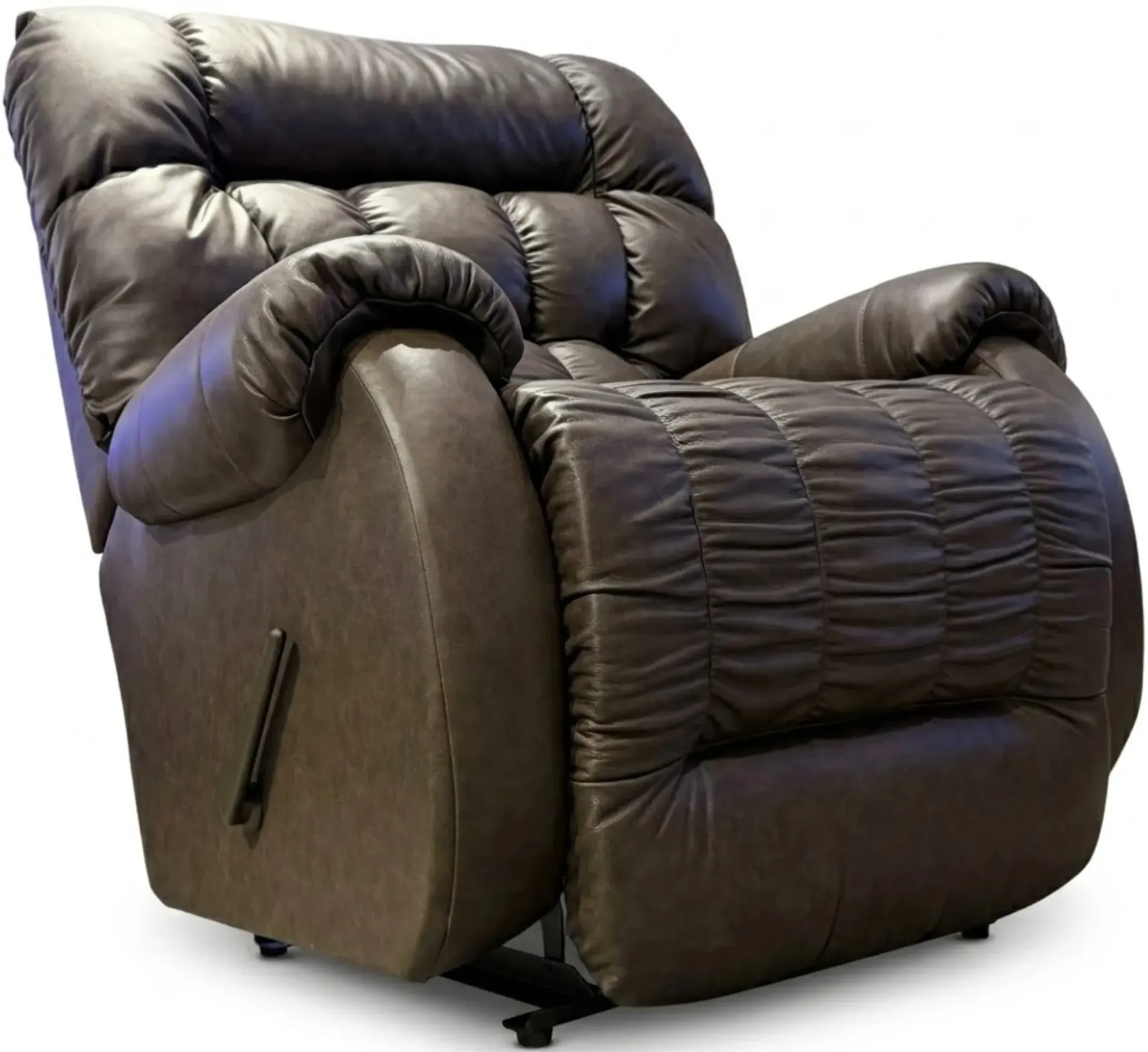 Rake Beast Big & Tall Recliner – 53556L Dark Brown Leather 1 Rake Beast Big & Tall Recliner – 53556L Dark Brown Leather