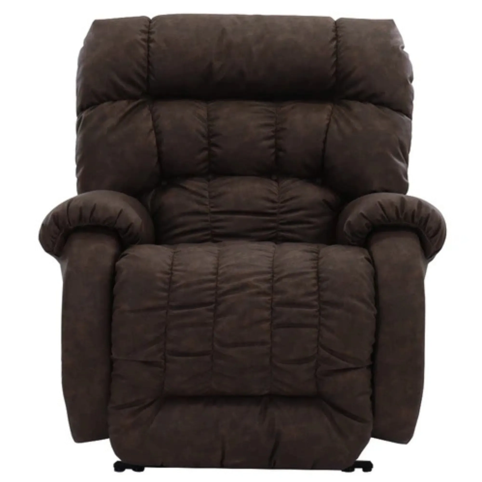 Rake Beast Big & Tall Walnut Faux Leather Recliner (Rated 500lbs) SPECIAL PURCHASE 11 Rake Beast Big & Tall Walnut Faux Leather Recliner (Rated 500lbs) SPECIAL PURCHASE