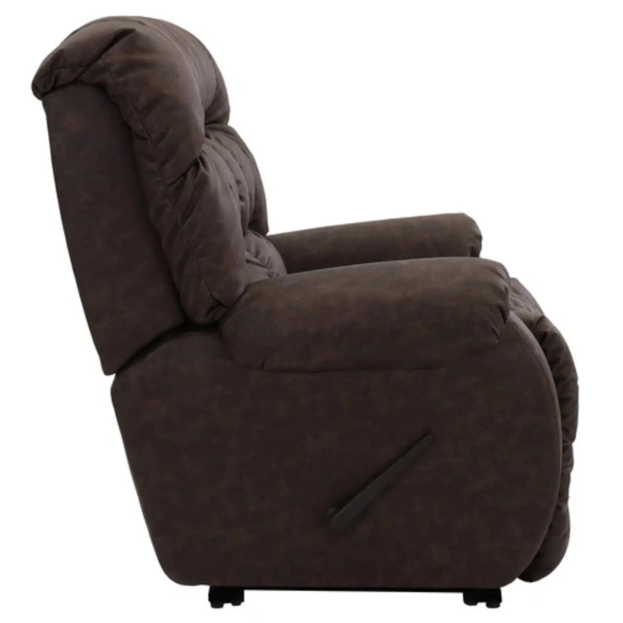Rake Beast Big & Tall Walnut Faux Leather Recliner (Rated 500lbs) SPECIAL PURCHASE 13 Rake Beast Big & Tall Walnut Faux Leather Recliner (Rated 500lbs) SPECIAL PURCHASE