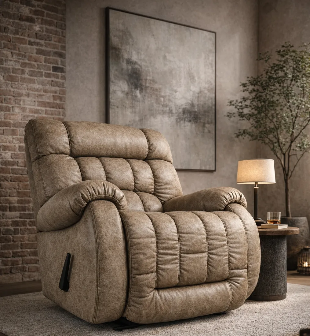 Rake Beast Faux Leather Big & Tall Big Man's Recliner (RATED 500 LBS.) Football Size (+30 faux leathers) 13 Rake Beast Faux Leather Big & Tall Big Man's Recliner (RATED 500 LBS.) Football Size (+30 faux leathers)