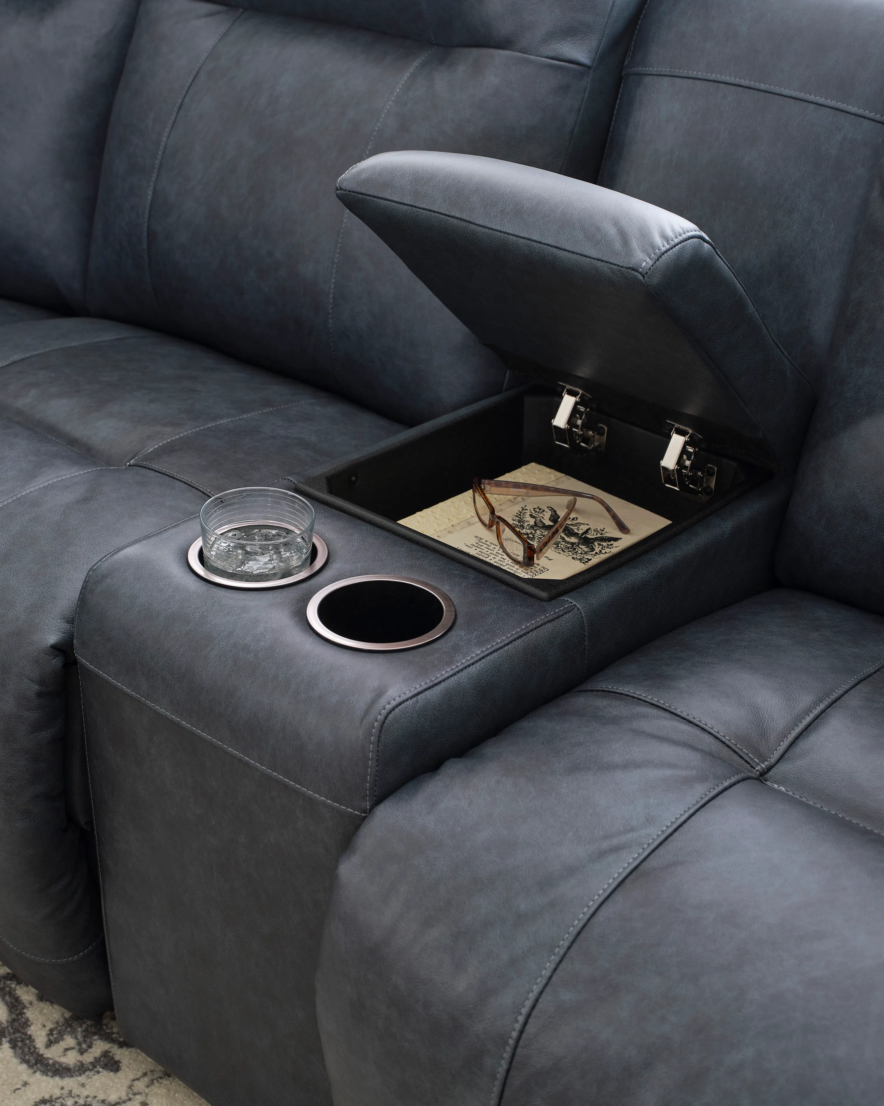 Maverly Leather Reclining Sectional (+46 leathers) 9 Maverly Leather Reclining Sectional (+46 leathers)