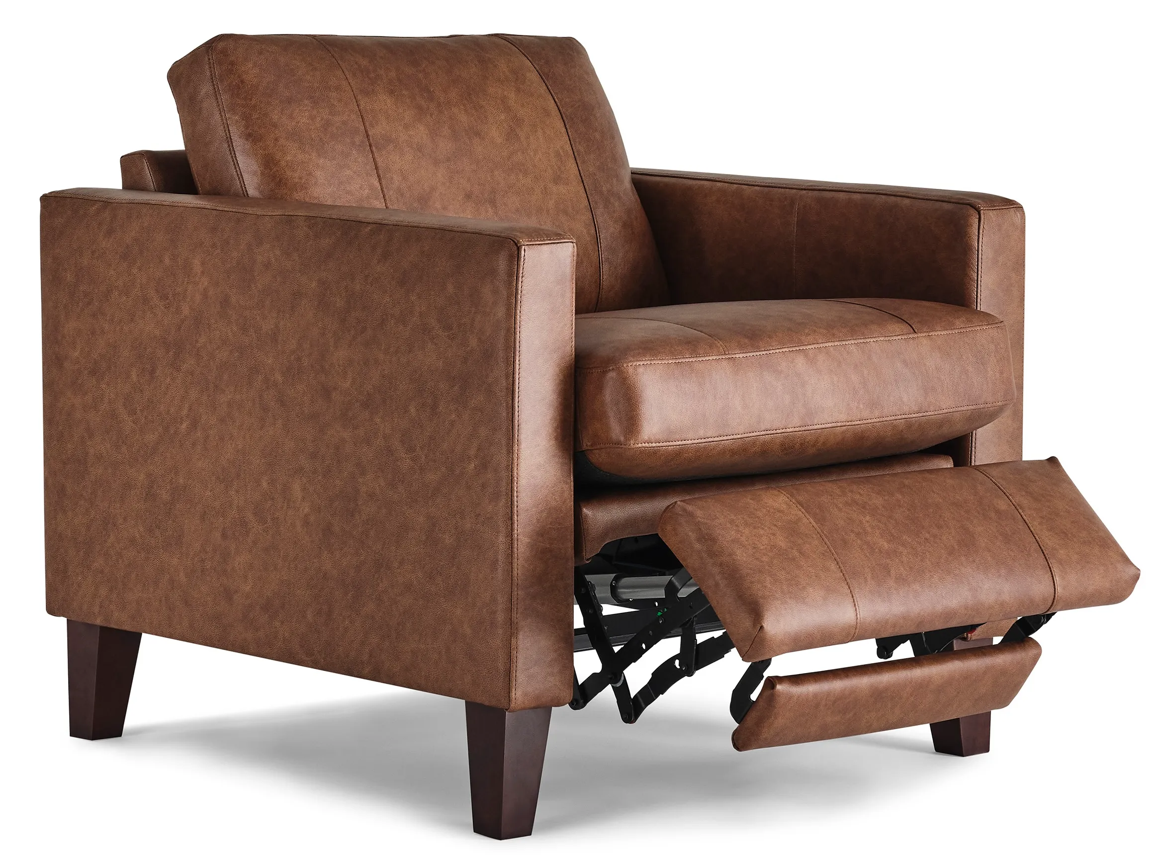 Traftly 82" Mid-Century Power Incliner Leather Sofa (+40 leathers) 13 Traftly 82" Mid-Century Power Incliner Leather Sofa (+40 leathers)
