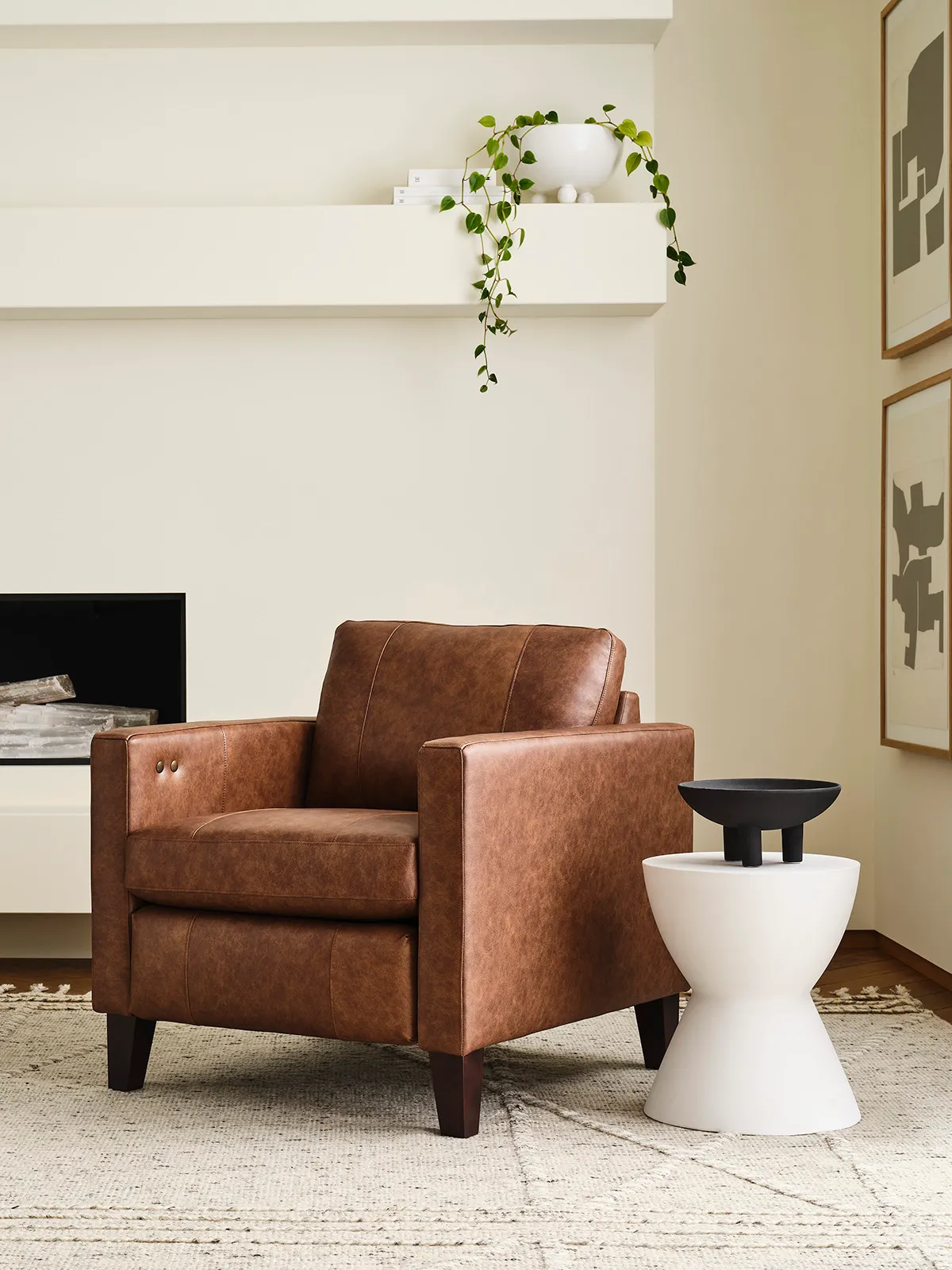 Traftly 82" Mid-Century Power Incliner Leather Sofa (+40 leathers) 17 Traftly 82" Mid-Century Power Incliner Leather Sofa (+40 leathers)