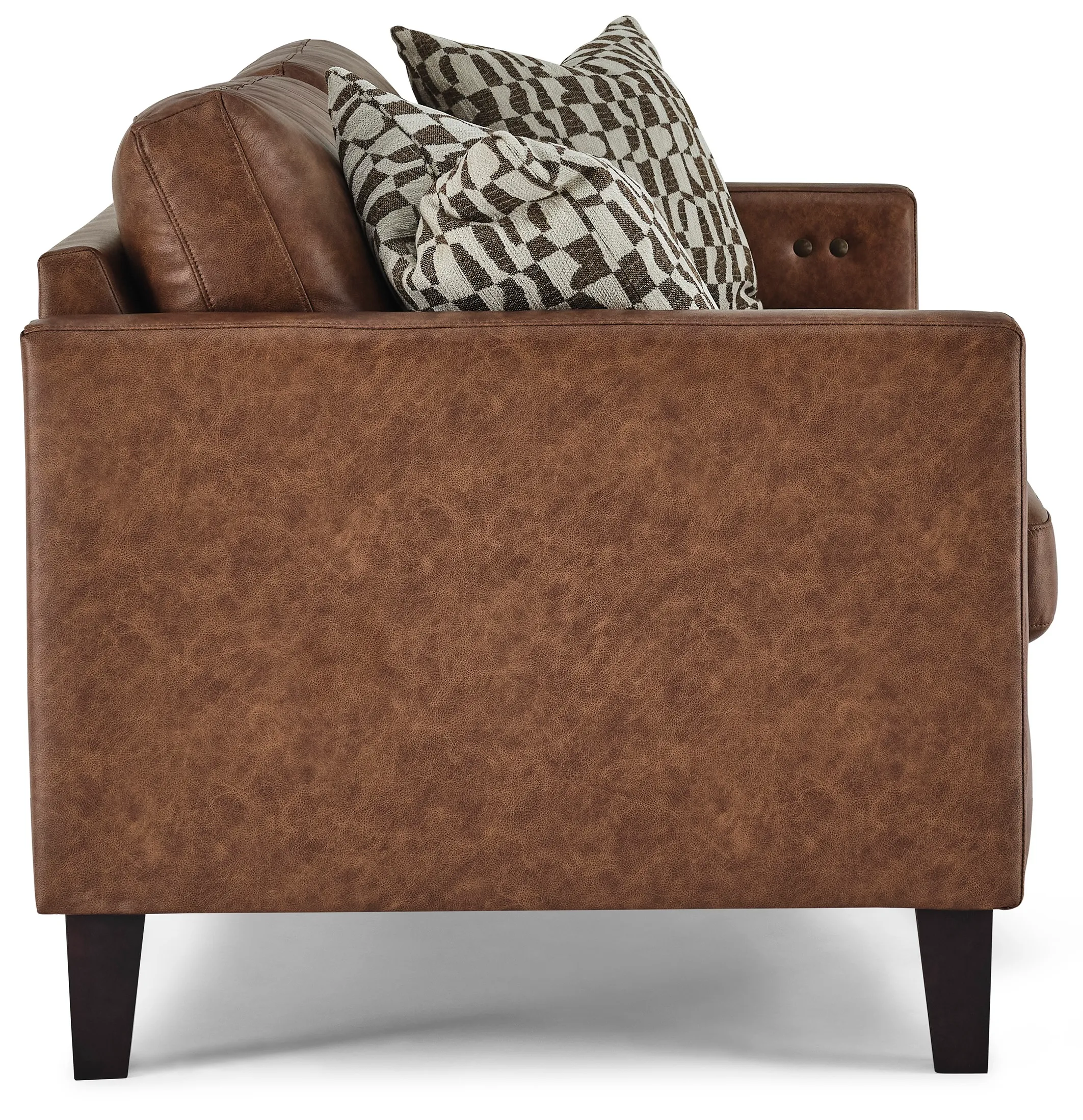 Traftly 82" Mid-Century Power Incliner Leather Sofa (+40 leathers) 4 Traftly 82" Mid-Century Power Incliner Leather Sofa (+40 leathers)