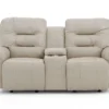 Unity Double Reclining Leather Console Loveseat (+40 leathers) 40 Unity Double Reclining Leather Console Loveseat (+40 leathers)