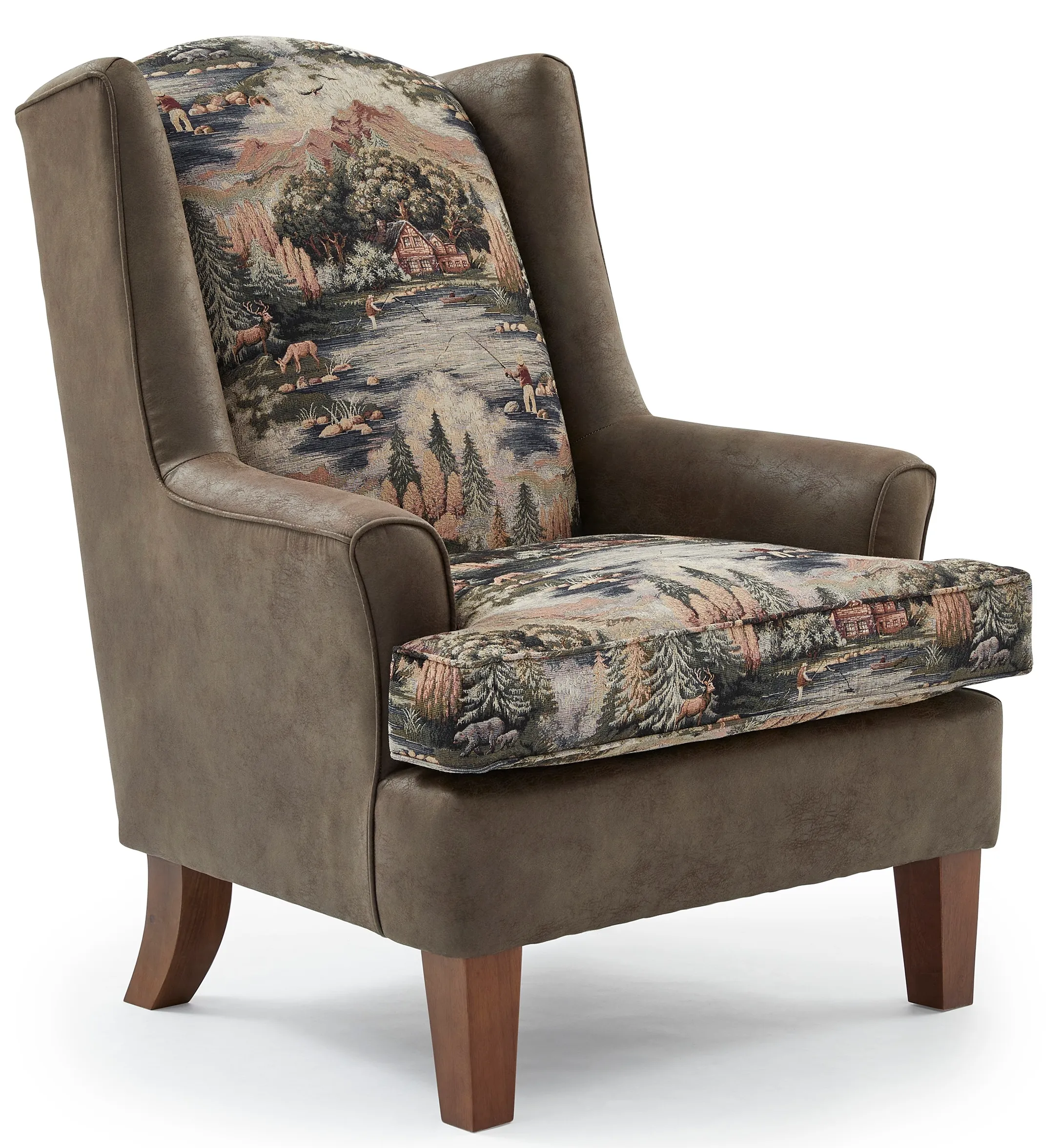 🎣 Andrea Wingback Chair (FS1) 1 🎣 Andrea Wingback Chair (FS1)