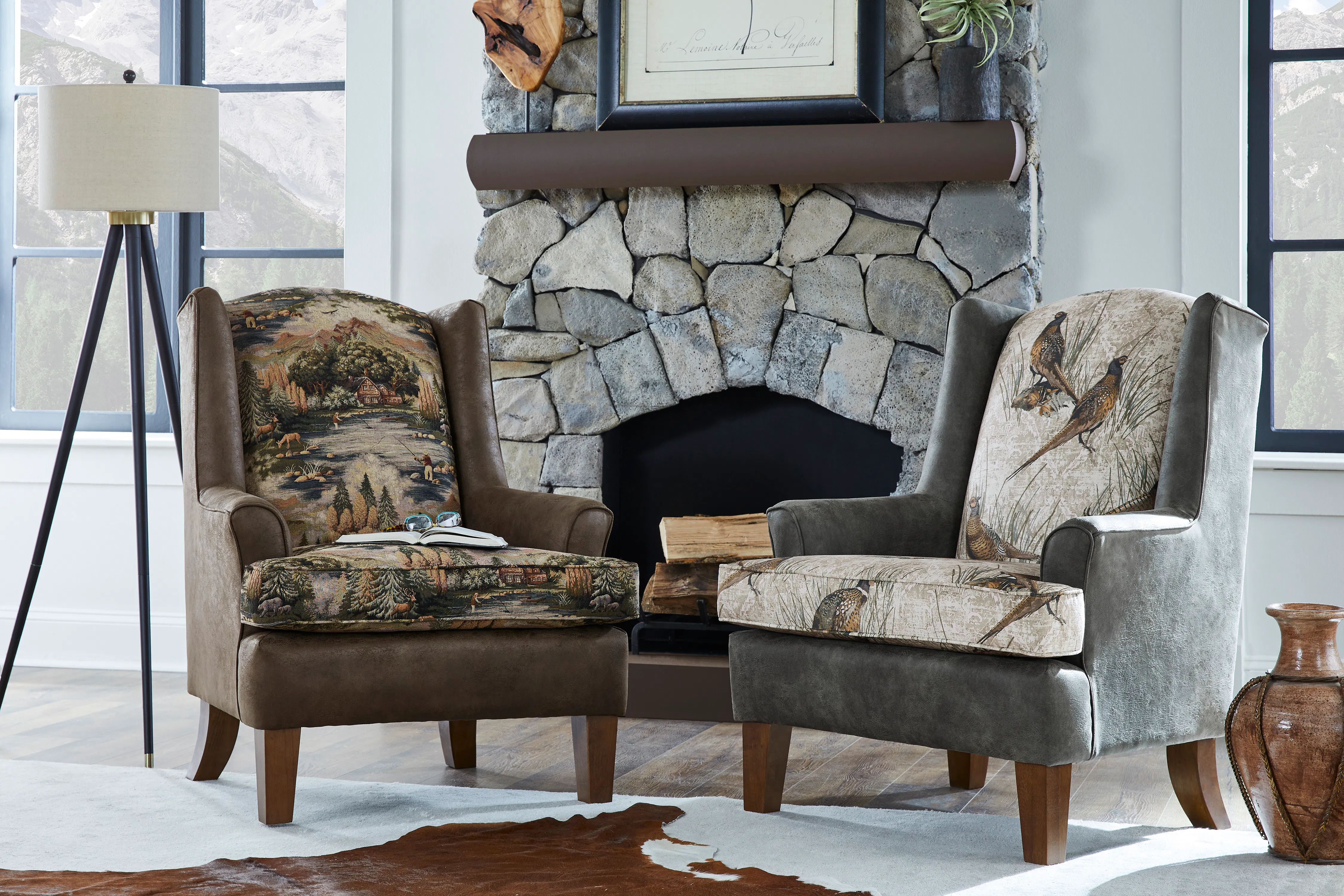 🎣 Andrea Wingback Chair (FS1) 6 🎣 Andrea Wingback Chair (FS1)