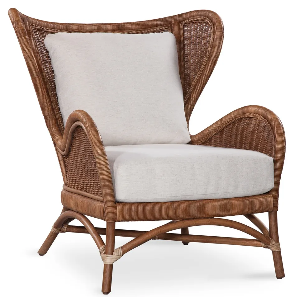Aurora Rattan Accent Chair Black (+28 finishes +69 fabrics) 3 Aurora Rattan Accent Chair Black (+28 finishes +69 fabrics)