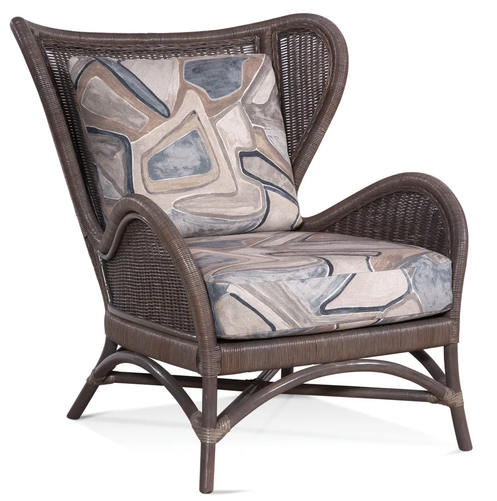 Aurora Rattan Accent Chair Black (+28 finishes +69 fabrics) 6 Aurora Rattan Accent Chair Black (+28 finishes +69 fabrics)