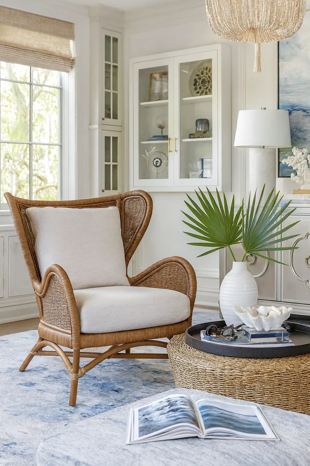 Aurora Rattan Accent Chair Java (+28 finishes +69 fabrics) 5 Aurora Rattan Accent Chair Java (+28 finishes +69 fabrics)