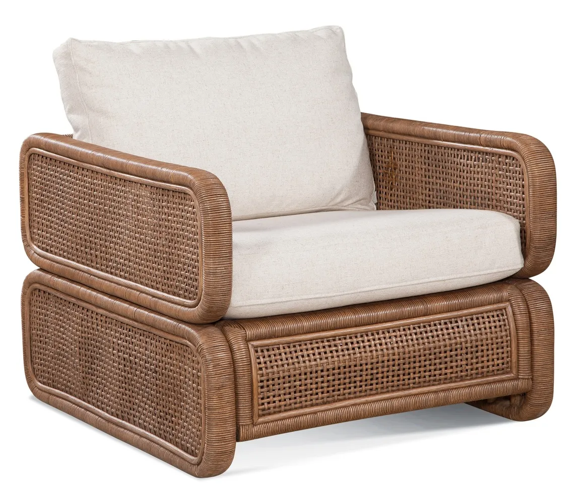 Bonnie Rattan Accent Chair (+28 finishes +69 fabrics) 1 Bonnie Rattan Accent Chair (+28 finishes +69 fabrics)