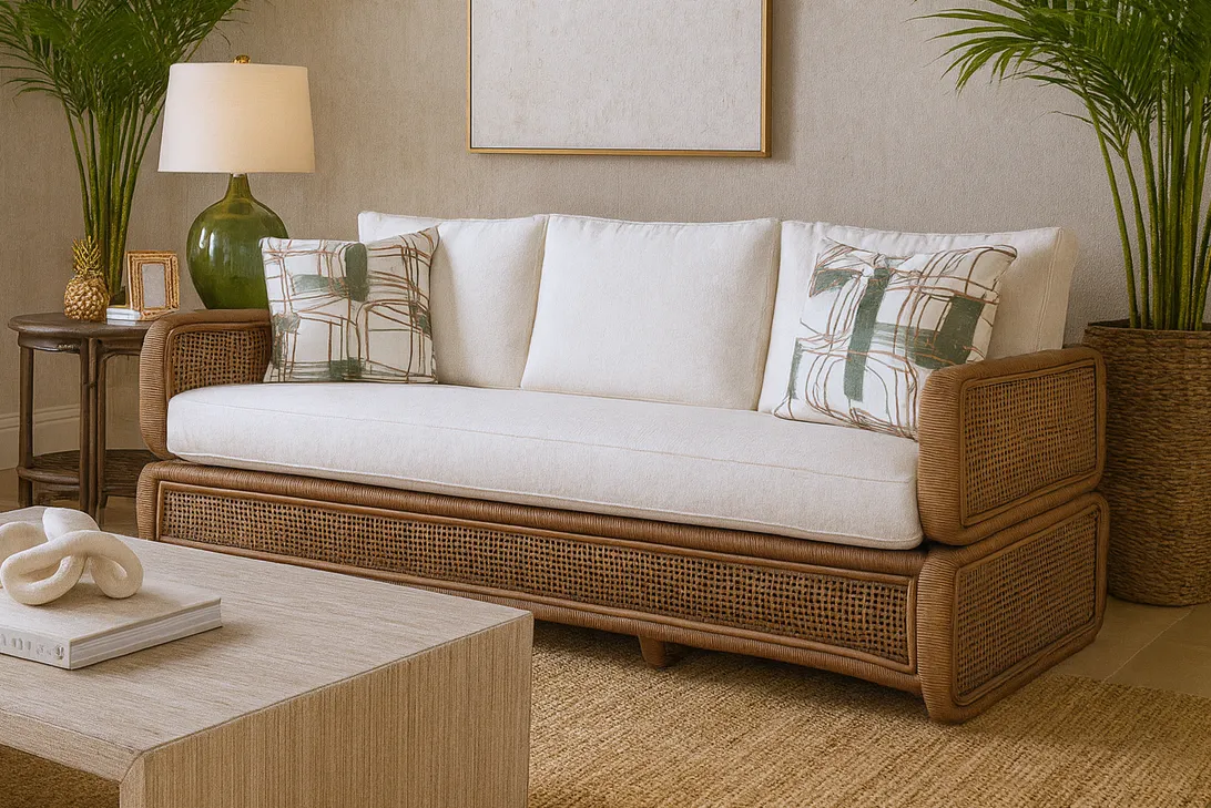 Bonnie Rattan Accent Chair (+28 finishes +69 fabrics) 7 Bonnie Rattan Accent Chair (+28 finishes +69 fabrics)