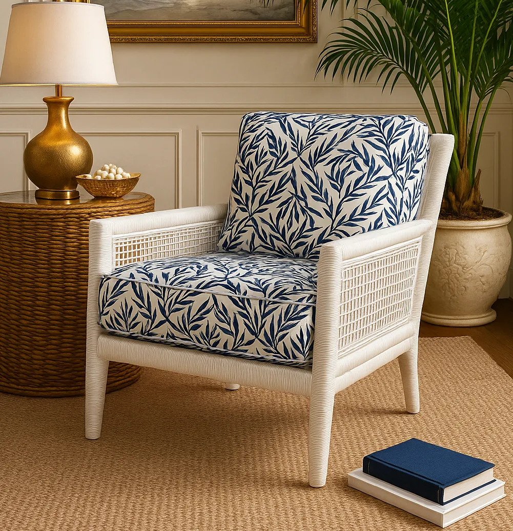 Pine Isle Rattan Chair Java (+28 finishes +65 fabrics) 7 Pine Isle Rattan Chair Java (+28 finishes +65 fabrics)