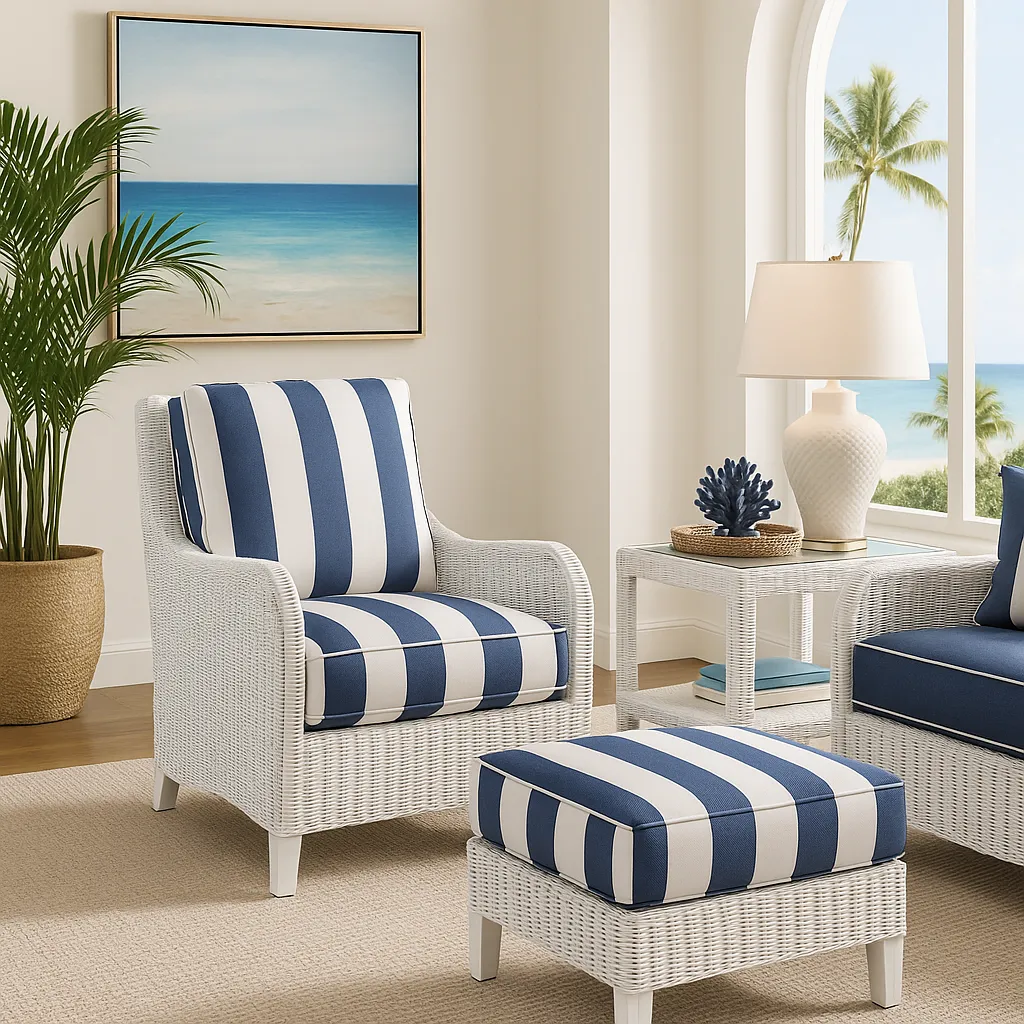 Gibraltar Rattan Chair (+28 finishes - +69 fabrics) 3 Gibraltar Rattan Chair (+28 finishes - +69 fabrics)