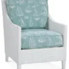 Long Beach Rattan Accent Chair (+28 finishes +69 fabrics)