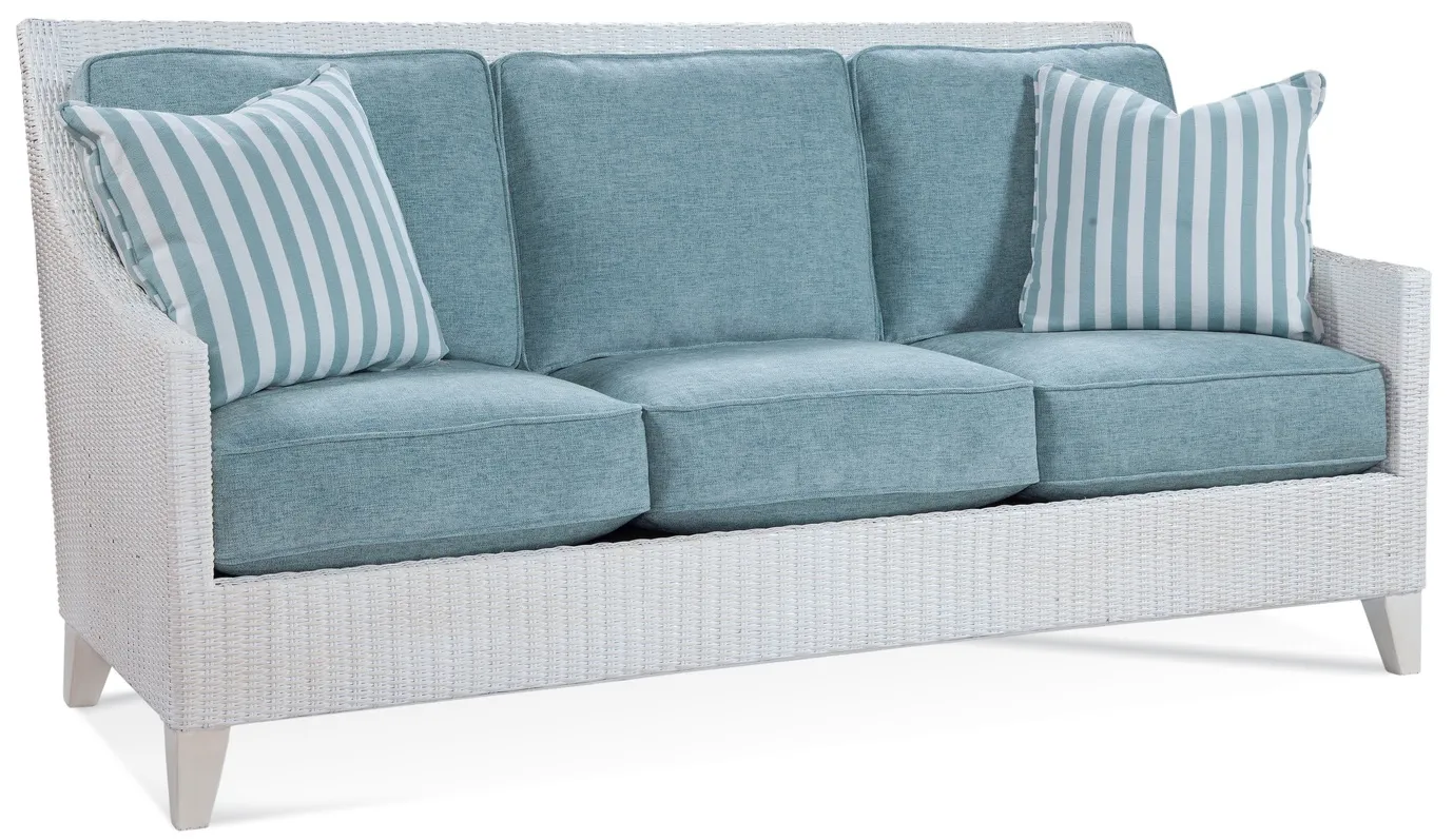 Long Beach 76" Rattan Sofa Green (+28 finishes +69 fabrics) 4 Long Beach 76" Rattan Sofa Green (+28 finishes +69 fabrics)