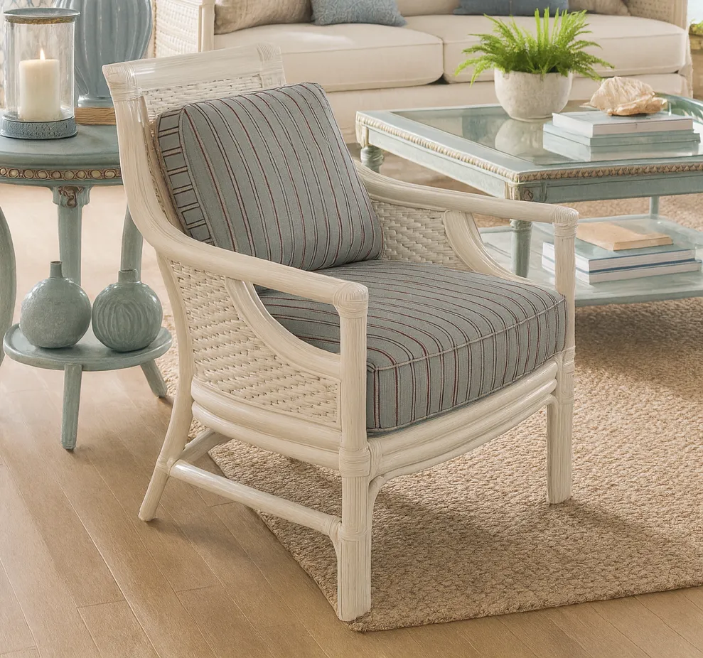 🌴 Southport Rattan Accent Chair (+28 finishes +69 fabrics) 5 🌴 Southport Rattan Accent Chair (+28 finishes +69 fabrics)