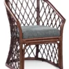 Kent Rattan Accent Chair Java (+28 finishes +69 fabrics)
