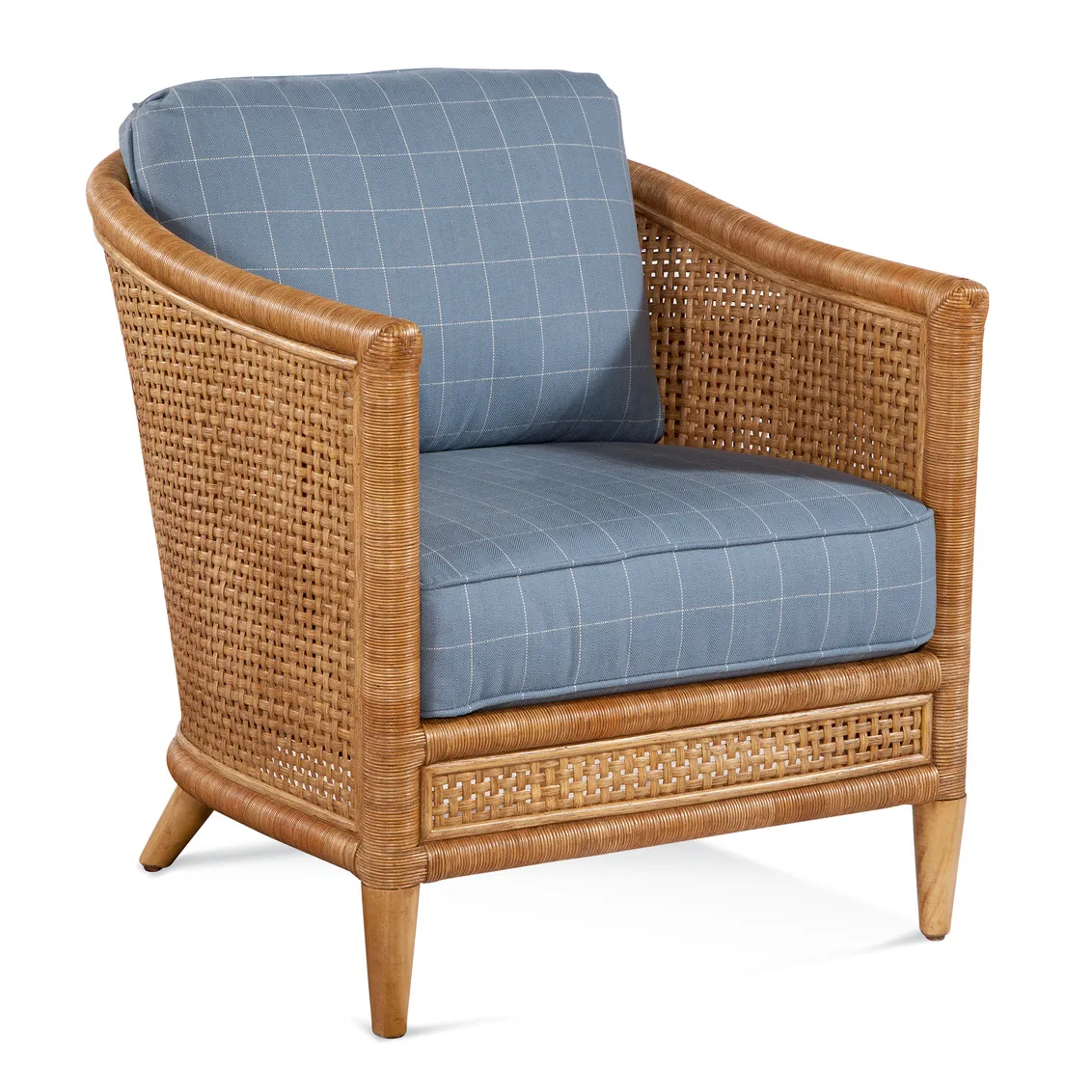 Mesa Rattan Accent Chair White (+28 finishes +69 fabrics) 5 Mesa Rattan Accent Chair White (+28 finishes +69 fabrics)