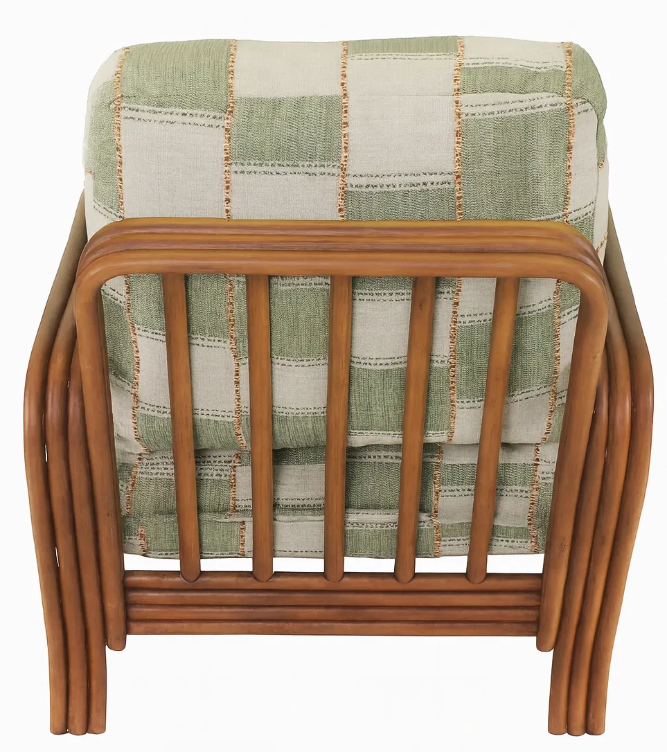 Remo Rattan Accent Chair Green (+28 finishes +69 fabrics) 7 Remo Rattan Accent Chair Green (+28 finishes +69 fabrics)