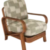 Remo Rattan Accent Chair Tan (+28 finishes +69 fabrics)