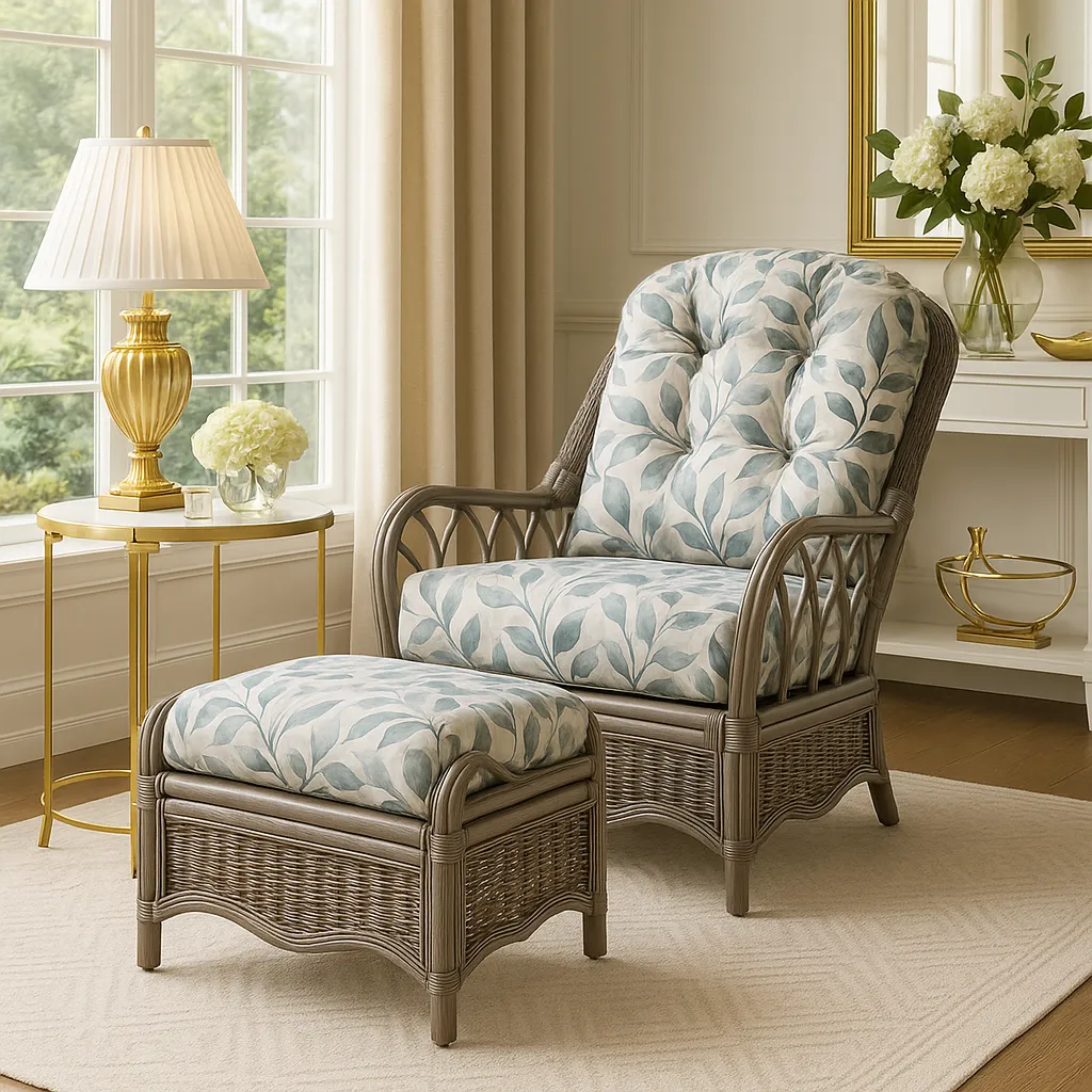 Everglade Rattan Chair Multi (+29 finishes - +65 fabrics) 3 Everglade Rattan Chair Multi (+29 finishes - +65 fabrics)
