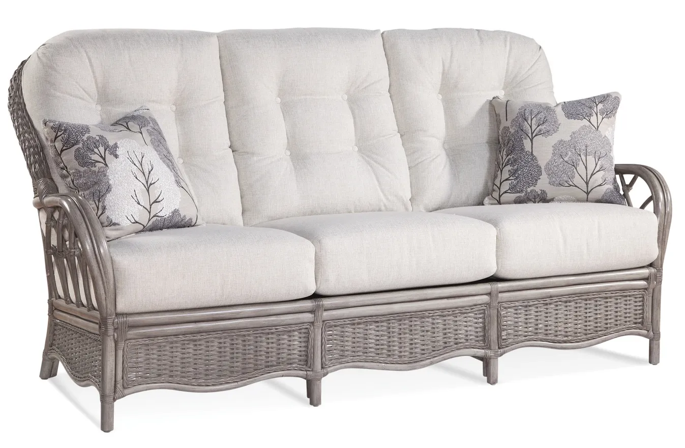 Everglade 76" Rattan Sofa Tan (+28 finishes - 69 fabrics) 5 Everglade 76" Rattan Sofa Tan (+28 finishes - 69 fabrics)