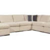 Memphis Stationary Chaise Sectional (+69 fabrics)
